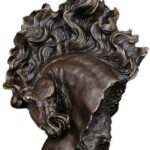 Toperkin Bronze-Tierstatuen