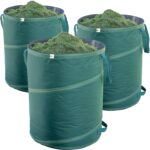 TTL Garden Premium Pop Up Gartenlaubsack 3er Set 85L